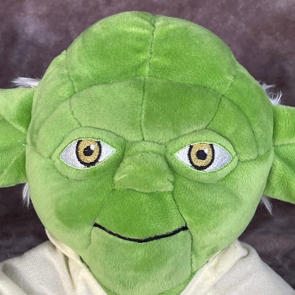 Star Wars Yoda Plush Doll 10” Soft Stitched Eyes Northwest Co Green Stuffed Toy